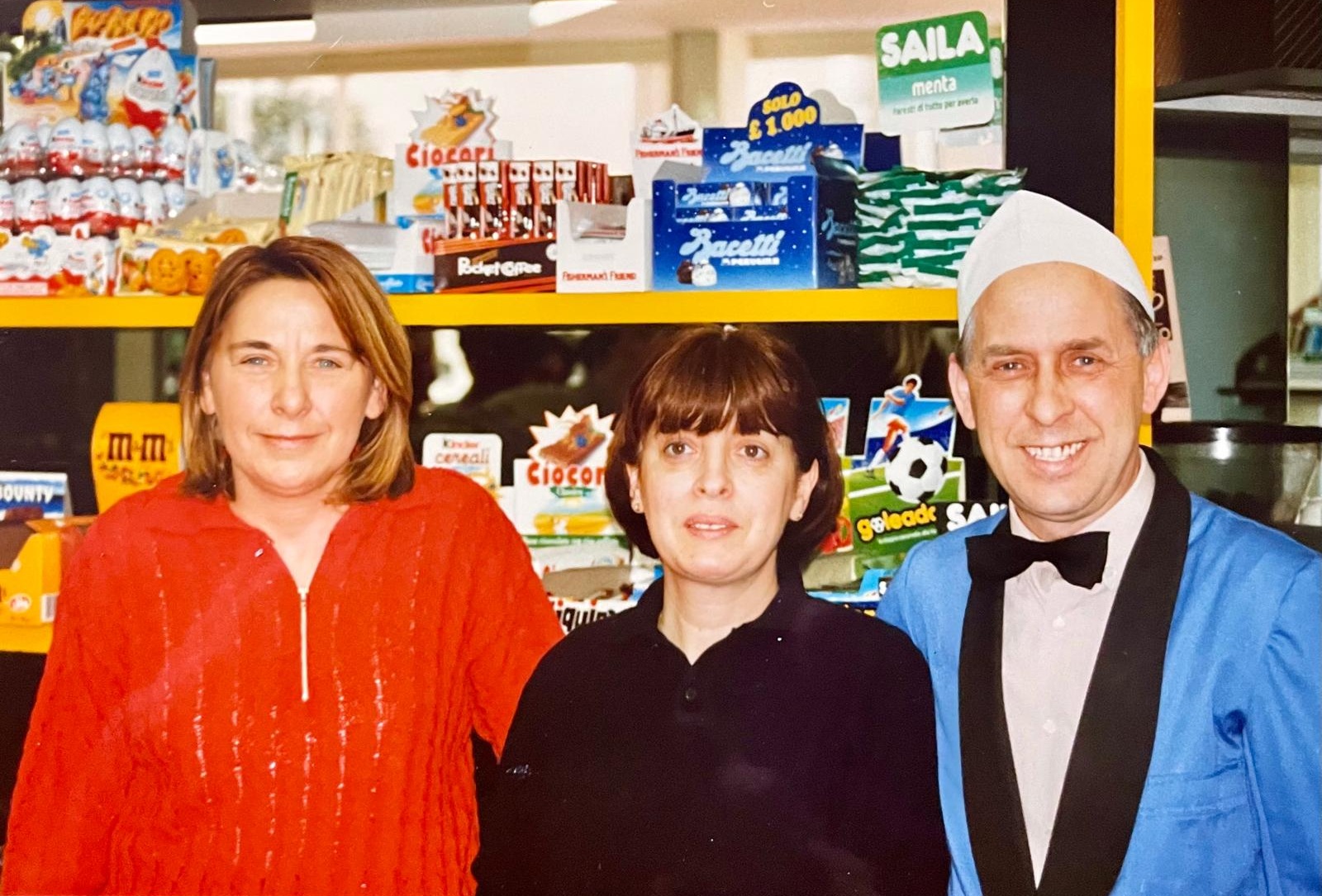 0000.00.00 Persone Il Bar (Gianni Con Moglie E Sorella Tiziana)