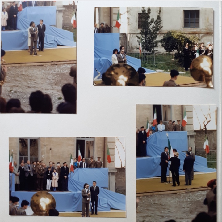 1985 1986 Cerimonia Di Consegna Della Bandiera 2