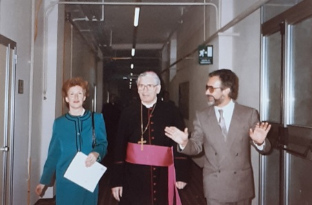 1985 1986 Il Vescovo In Visita Al Liceo 12