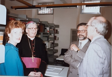 1985 1986 Il Vescovo In Visita Al Liceo 13