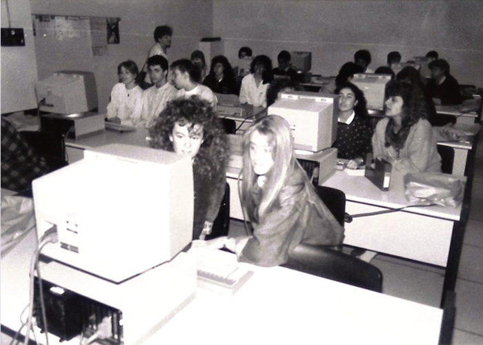 1985 1995 Spazi Laboratorio Di Informatica Ala Vecchia 2