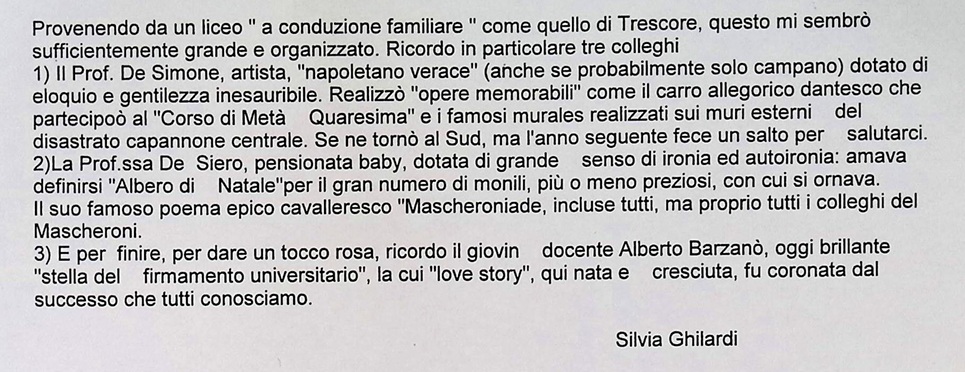 1985.00.00 I Primi Giorni Di Scuola (Silvia Ghilardi)