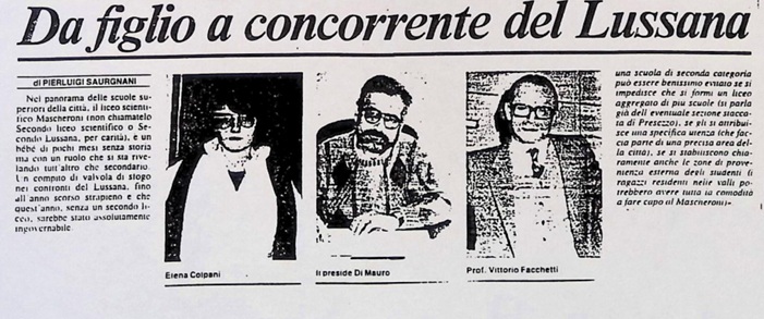 1985.12.03 Da Figlio A Concorrente Del Lussana