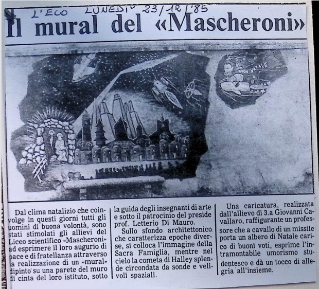 1985.12.23 Murales Natalizio