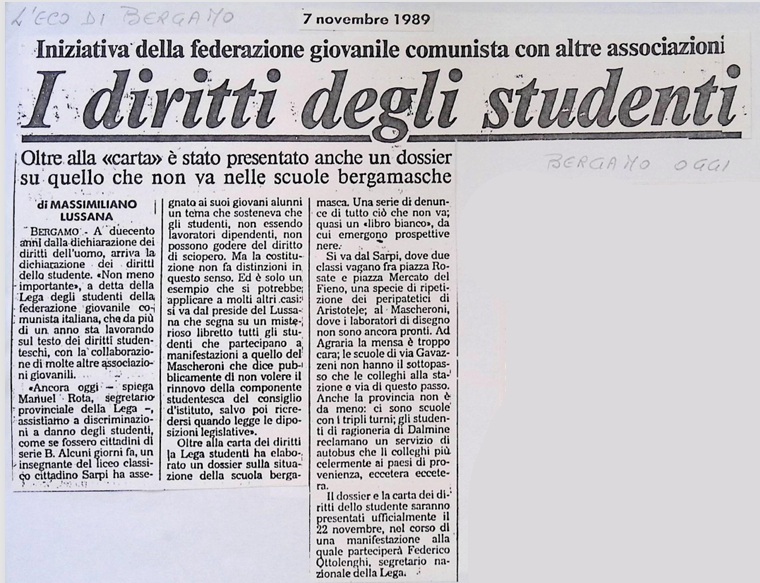 1989.11.07 I Diritti Degli Studenti