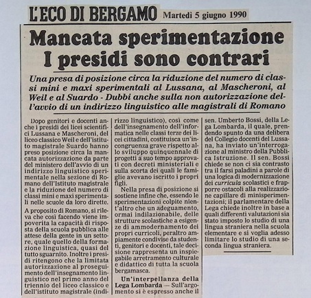 1990 06.05 Mancata Sperimentazione I Presidi Sono Contrari