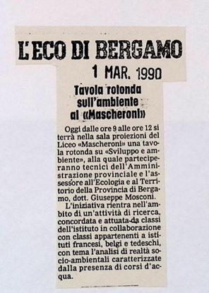 1990.03.01 Tavola Rotonda Sull Ambiente Al Mascheroni