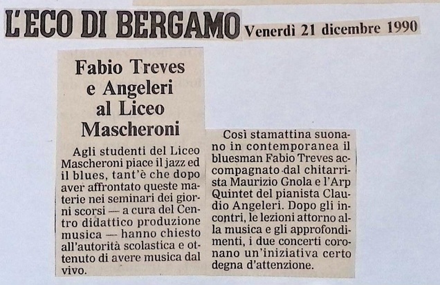 1990.12.21 Fabio Treves E Angeleri Al Liceo Mascheroni
