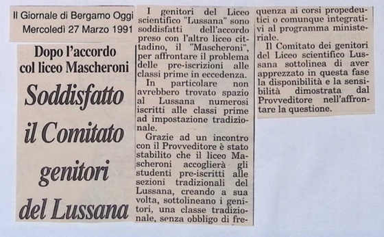 1991.03.27 Soddisfatto Il Comitato Genitori Del Lussana