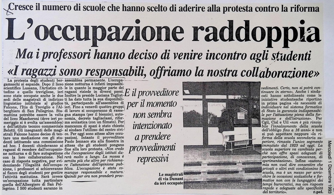 1993.12.01 L Occupazione Raddoppia