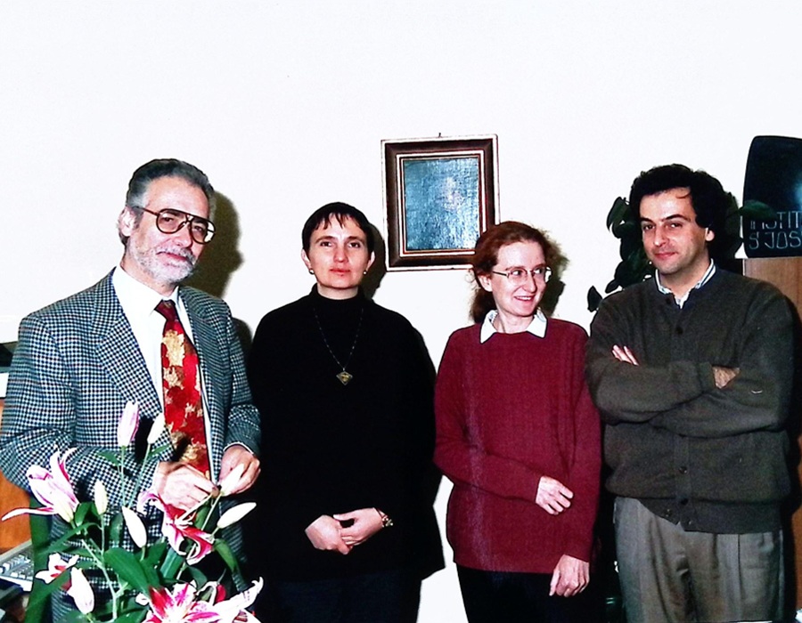 1994 1995 Persone Di Mauro Con Staff Di Dirigenza