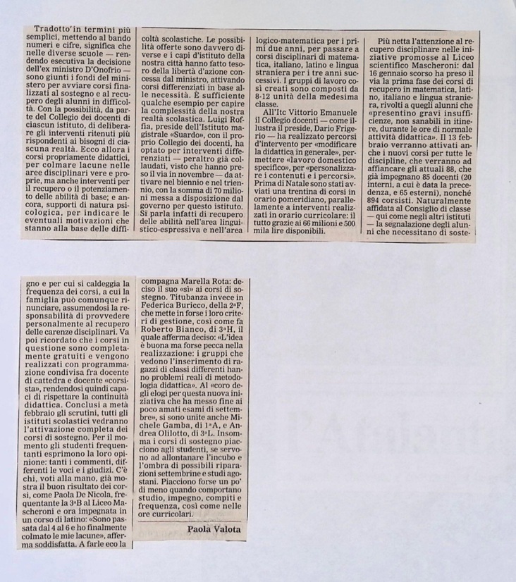 1995.02.04 In Bergamasca Sono Attivi 22 Gemellaggi 2