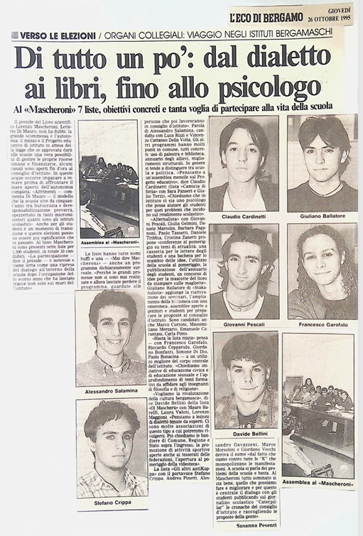 1995.10.26 Di Tutto Un Po . Dal Dialetto Ai Libri, Fino Allo Psicologo