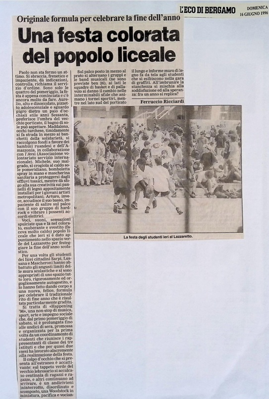 1996.06.16 Festa Di Fine Anno Al Lazzaretto
