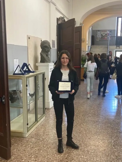 2023.05.06 Dayana Haddad Primo Posto Assoluto Ai Campionati Nazionali Di Lingua Italianna